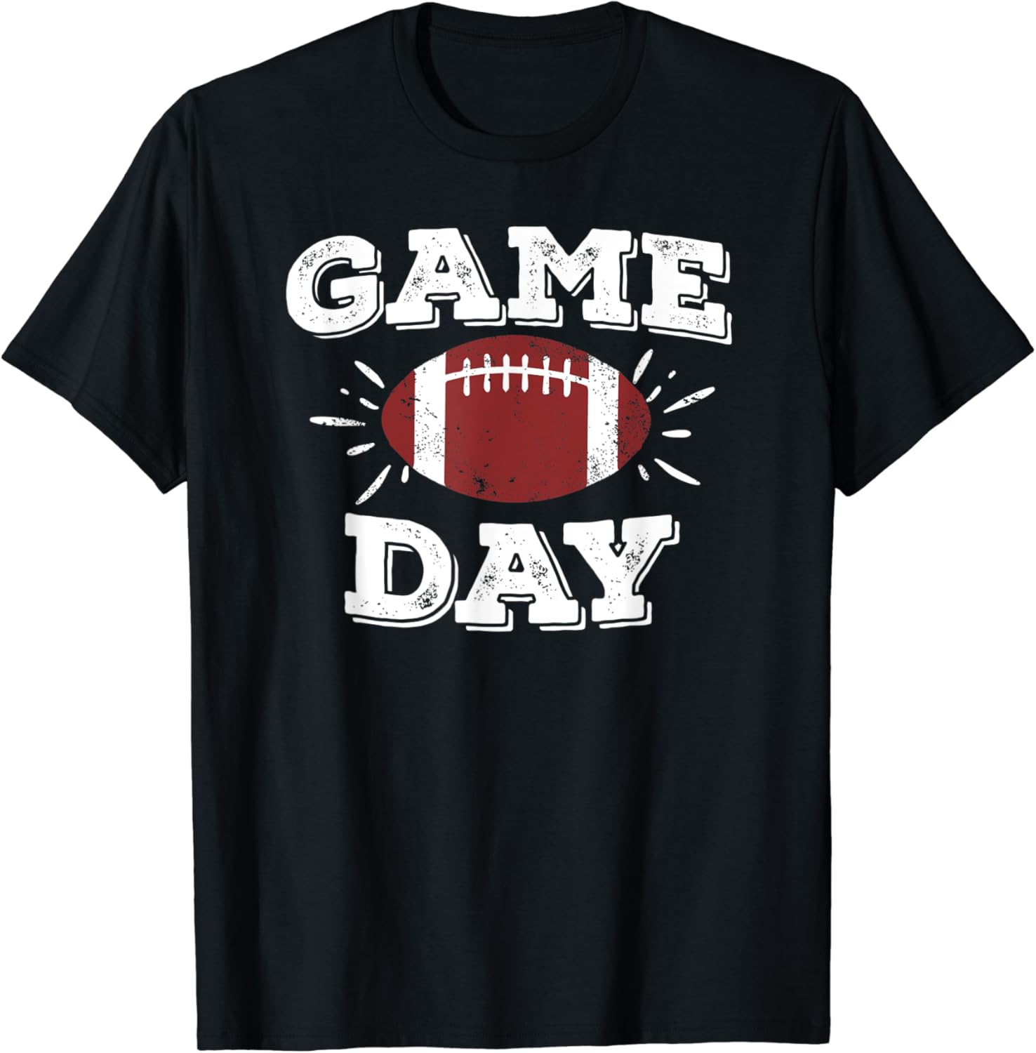 Game Day Football TShirt Clothing, Shoes & Jewelry